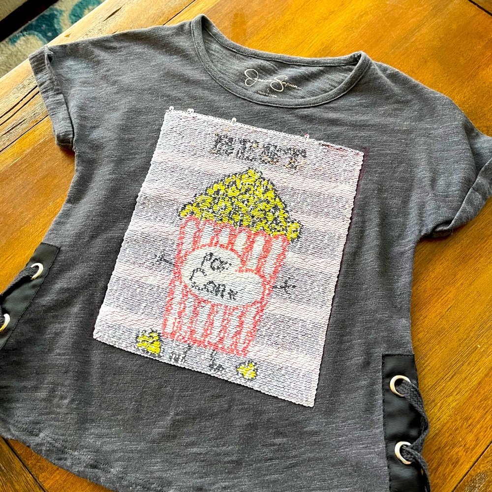 Girls sz 10 t popcorn flippy